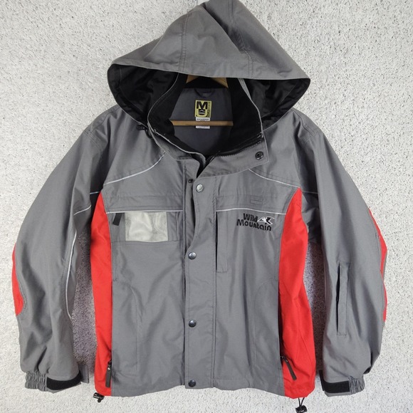 Mountain Uniforms Wild Mountain Ski Snow Jacket Patrol Coat Men's XS Embroidered